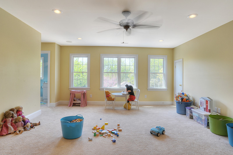This is the playroom the addition afforded
