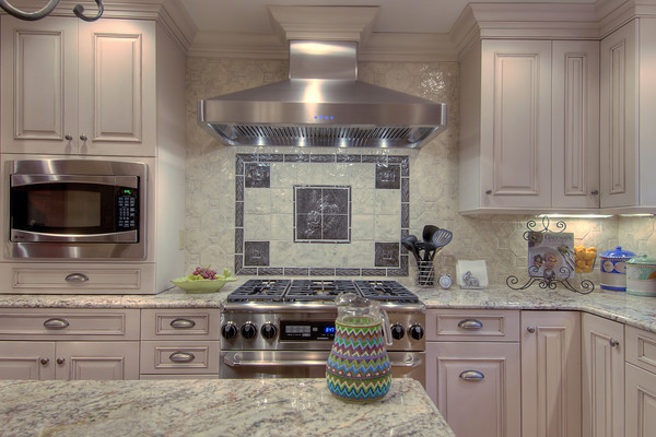 Tile was used to customize this kitchen